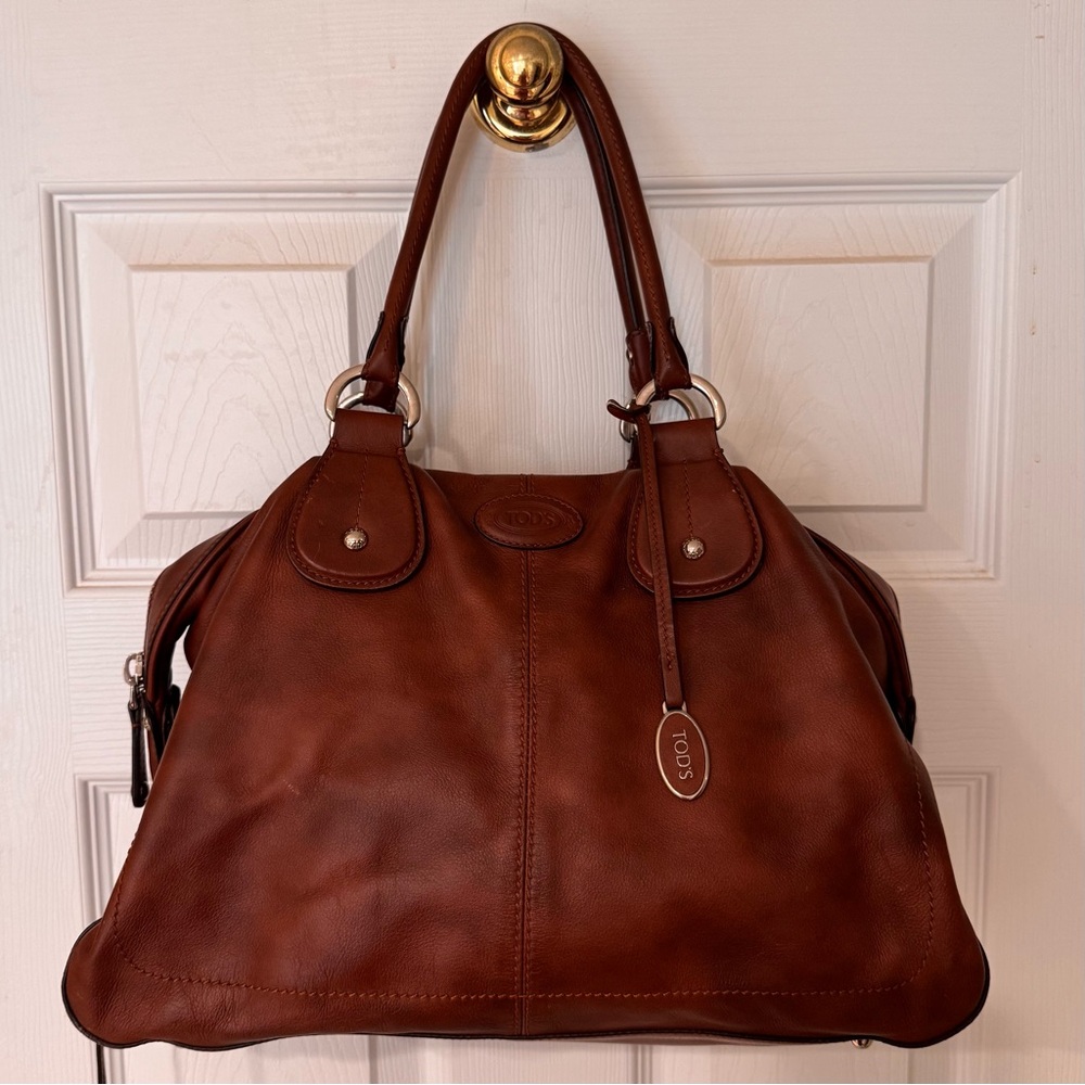 Tod's D-Bag in Brown Leather